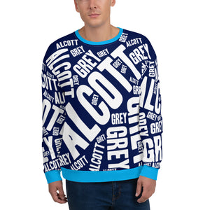 Alcott Grey Unisex Sweatshirt