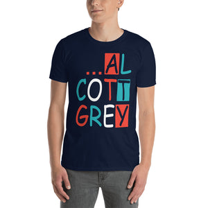 Navy Alcott Grey T-Shirt