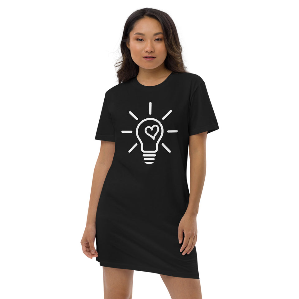 Black Eureka T-Shirt Dress