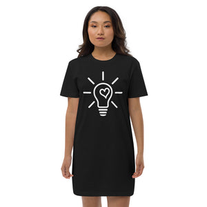 Black Eureka T-Shirt Dress